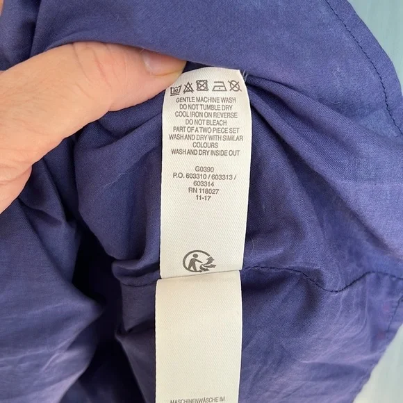 Mini Boden Floral Kids Dress - Blue and Pink - Picture 8 of 10